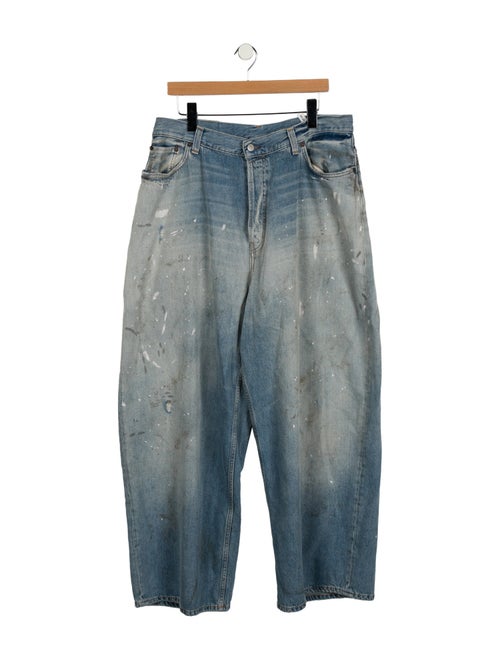 Acne Studios High-Rise Wide Leg Jeans