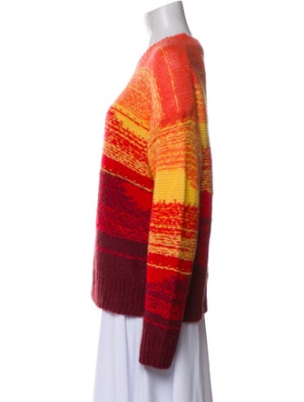 Acne Studios Striped V-Neck Sweater