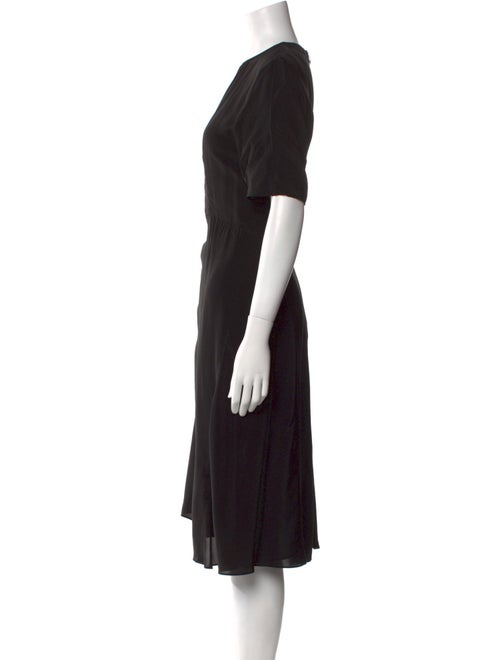 Acne Studios Crew Neck Midi Length Dress