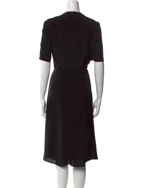 Acne Studios Crew Neck Midi Length Dress
