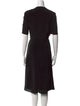 Acne Studios Crew Neck Midi Length Dress