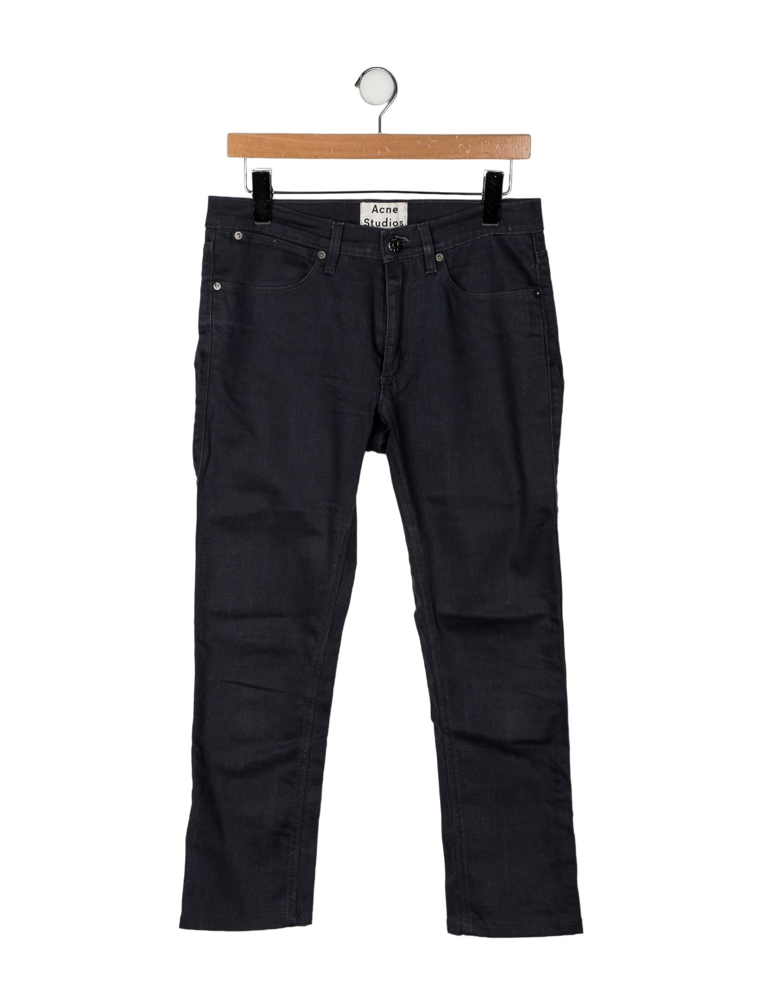 Acne Studios Max Blue Speed Straight Leg Jeans