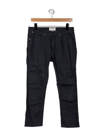 Acne Studios Max Blue Speed Straight Leg Jeans