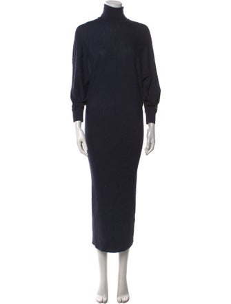 Acne Studios Merino Wool Midi Length Dress