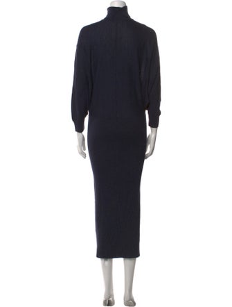 Acne Studios Merino Wool Midi Length Dress