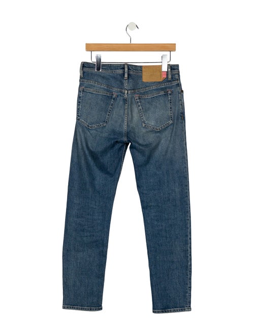 Acne Studios Mid-Rise Straight Leg Jeans