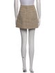 Acne Studios Distressed Accents Mini Skirt