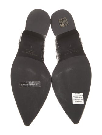 Acne Studios Snakeskin Chelsea Boots