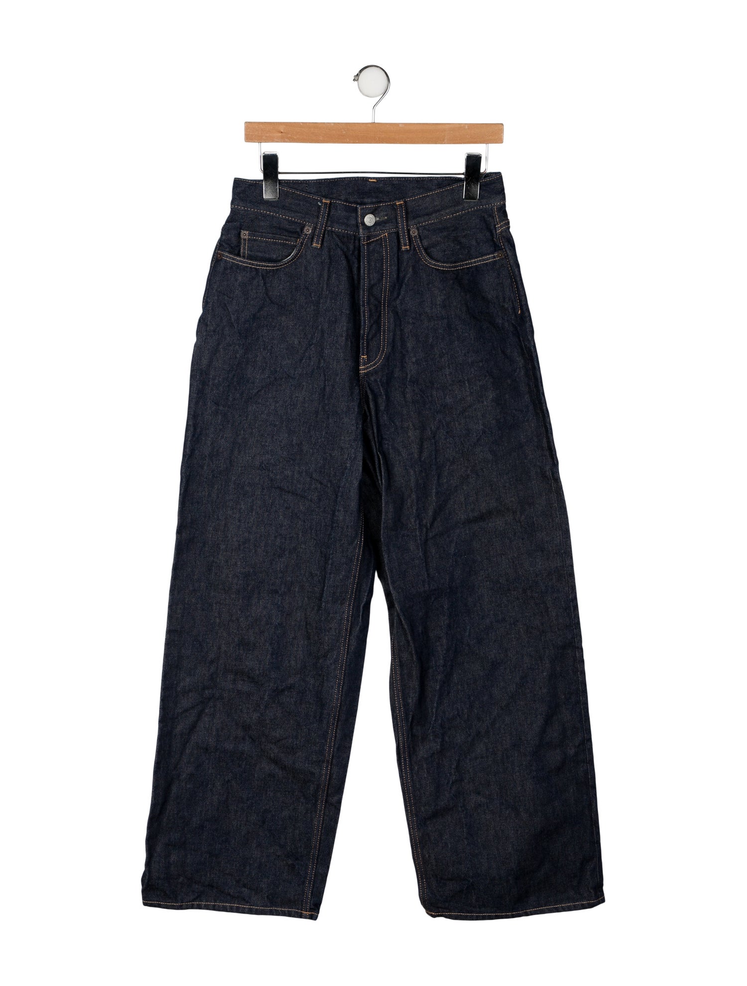 Acne Studios High-Rise Wide Leg Jeans