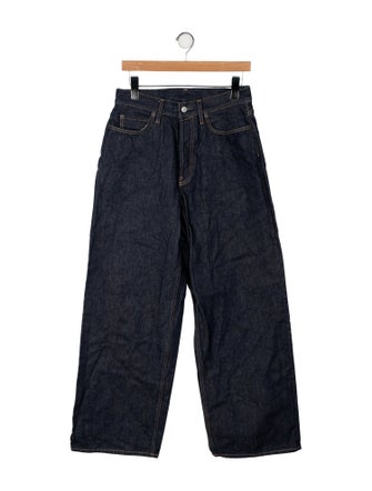 Acne Studios High-Rise Wide Leg Jeans