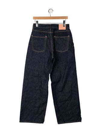 Acne Studios High-Rise Wide Leg Jeans