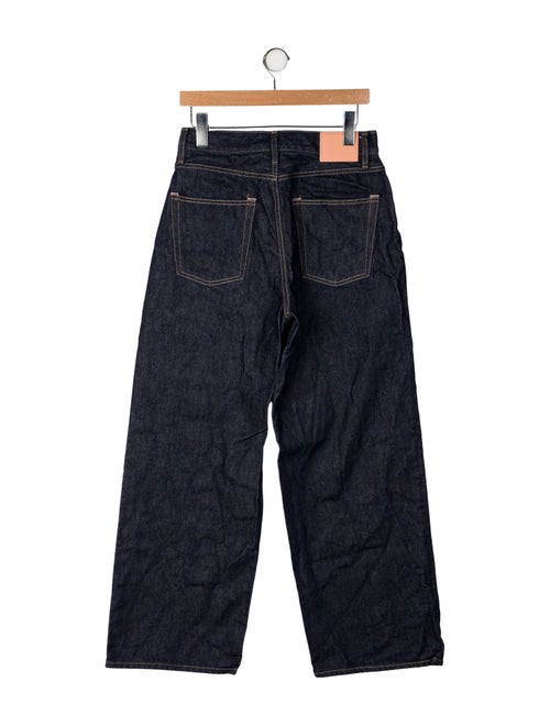 Acne Studios High-Rise Wide Leg Jeans