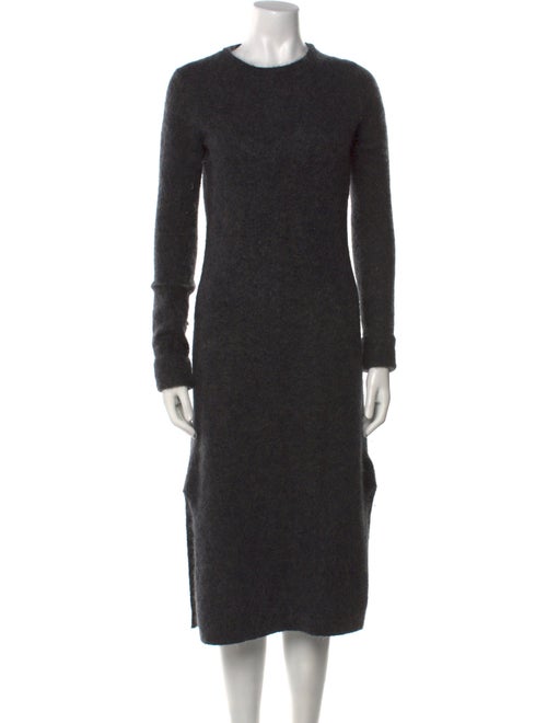 Acne Studios Crew Neck Midi Length Dress