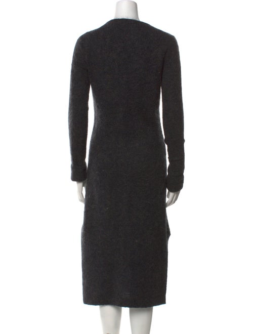 Acne Studios Crew Neck Midi Length Dress