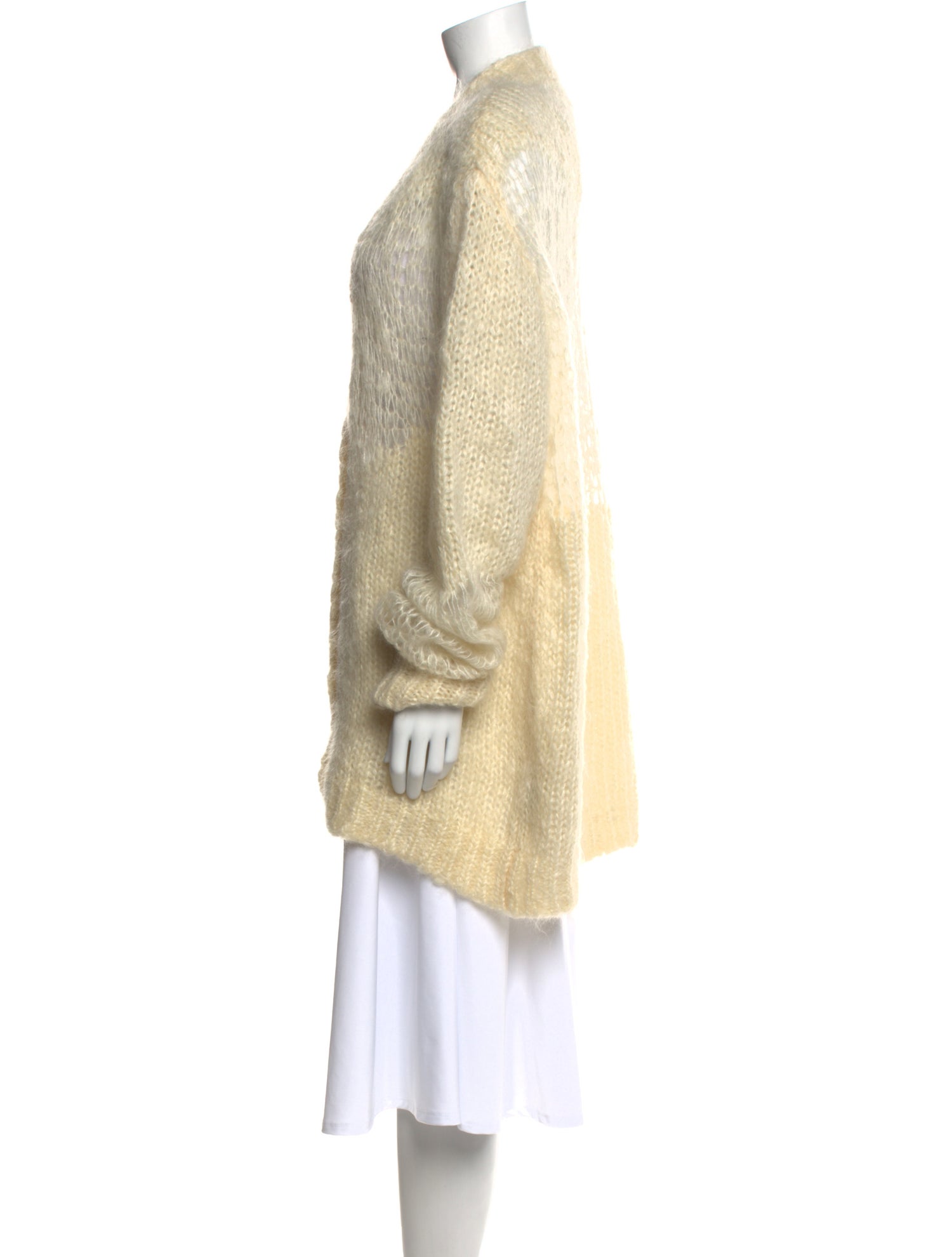 Acne Studios Mohair V-Neck Sweater