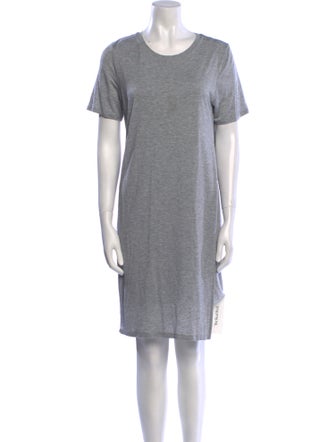 Acne Studios Scoop Neck Mini Dress