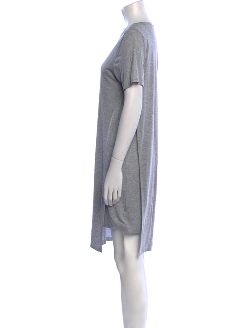 Acne Studios Scoop Neck Mini Dress