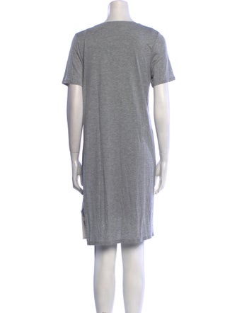 Acne Studios Scoop Neck Mini Dress