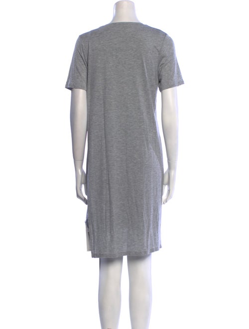 Acne Studios Scoop Neck Mini Dress