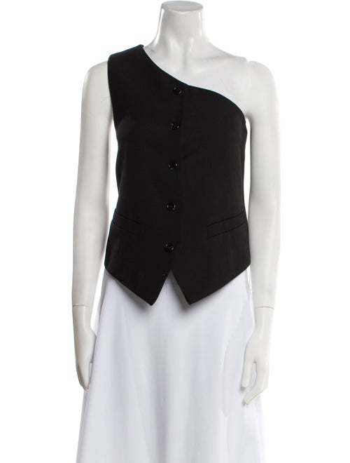 Acne Studios One-Shoulder Sleeveless Top