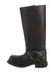 Acne Studios Leather Moto Boots