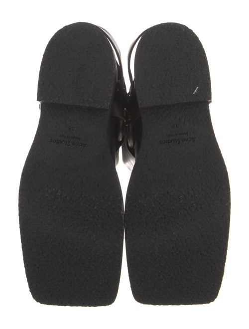 Acne Studios Leather Moto Boots