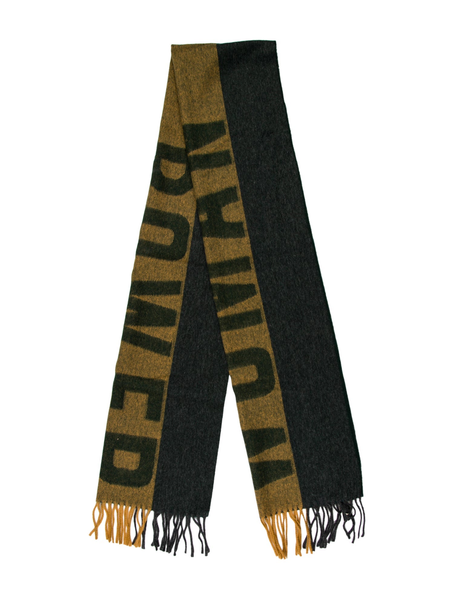 Acne Studios Virgin Wool Printed Scarf w/ Tags