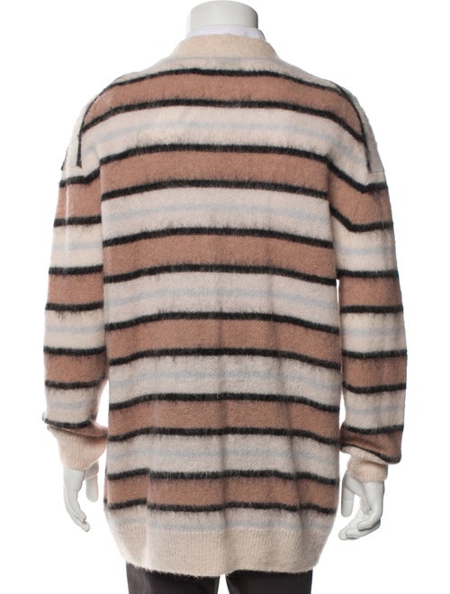 Acne Studios Striped V-Neck Cardigan