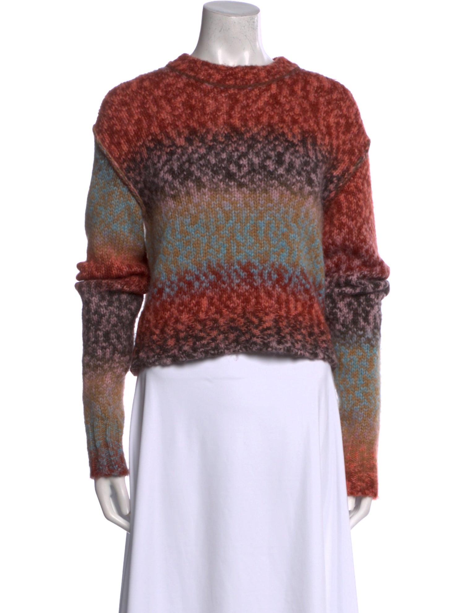 Acne Studios Striped Crew Neck Sweater