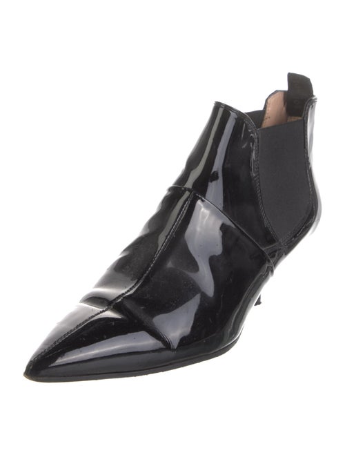 Acne Studios Patent Leather Chelsea Boots