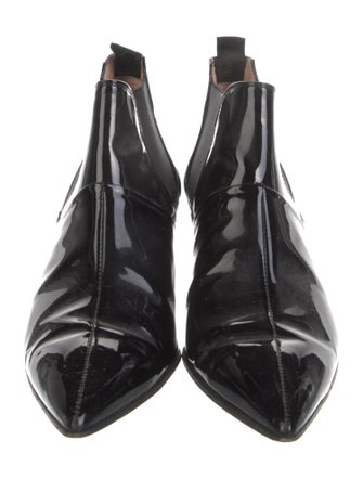 Acne Studios Patent Leather Chelsea Boots