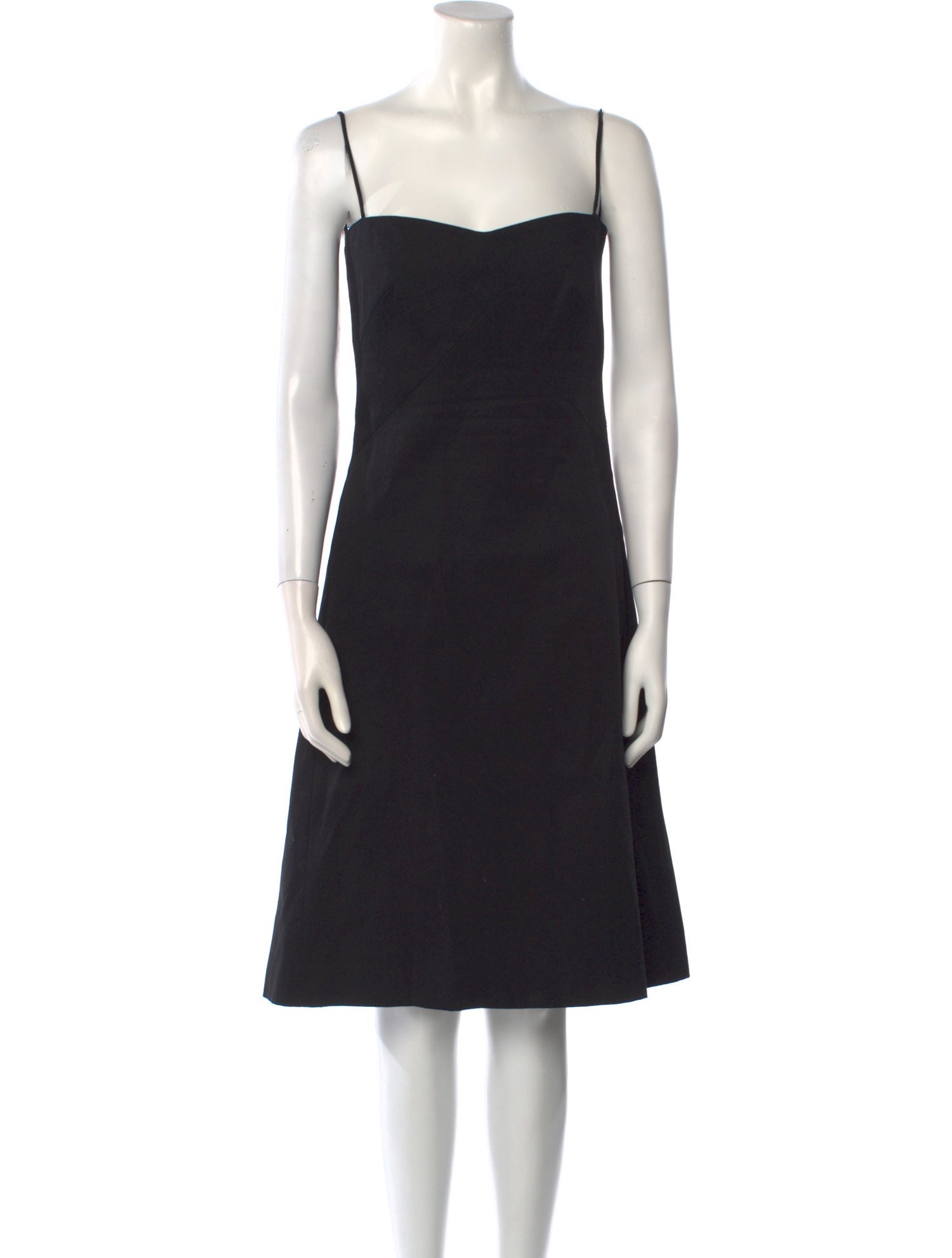 Acne Studios Mingle Slubs Knee-Length Dress