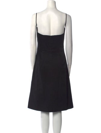 Acne Studios Mingle Slubs Knee-Length Dress