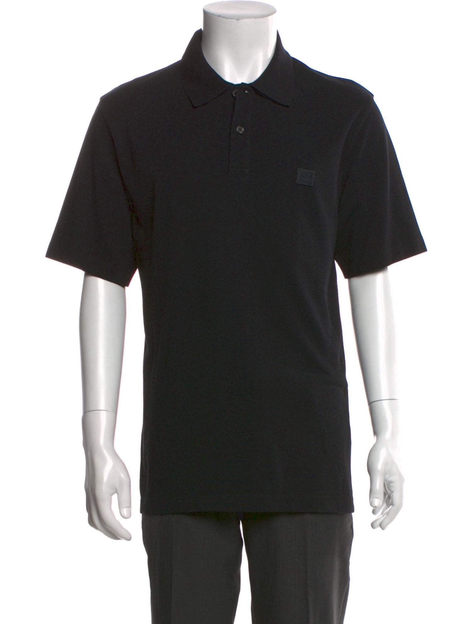 Acne Studios Crew Neck Short Sleeve Polo Shirt