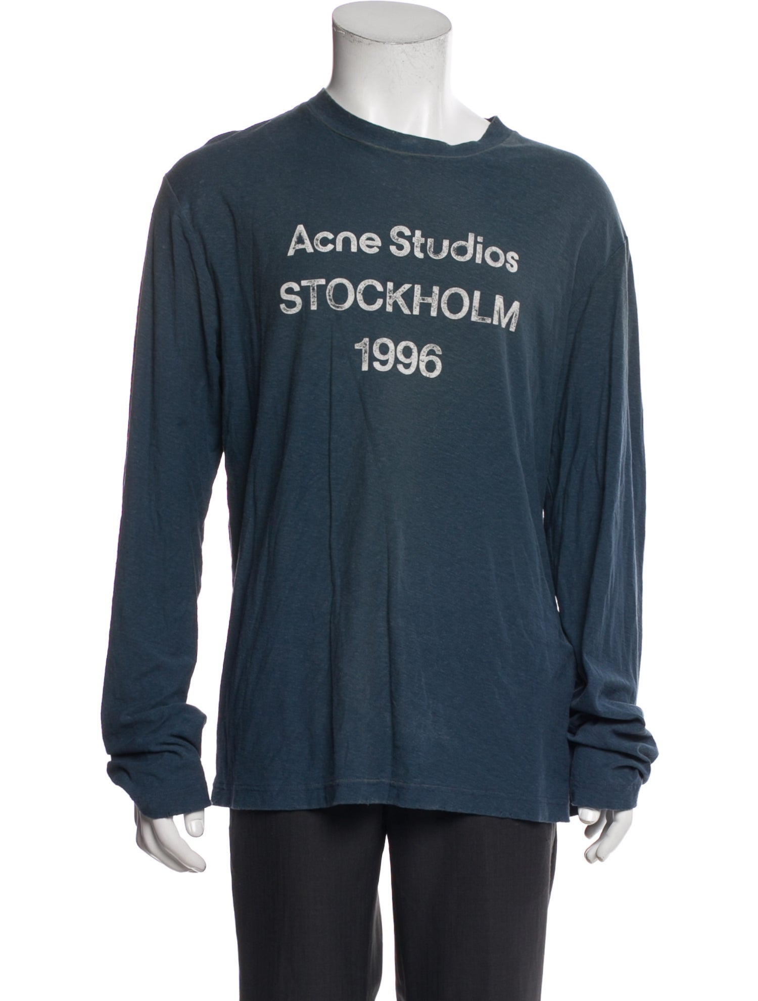 Acne Studios Graphic Print Crew Neck T-Shirt