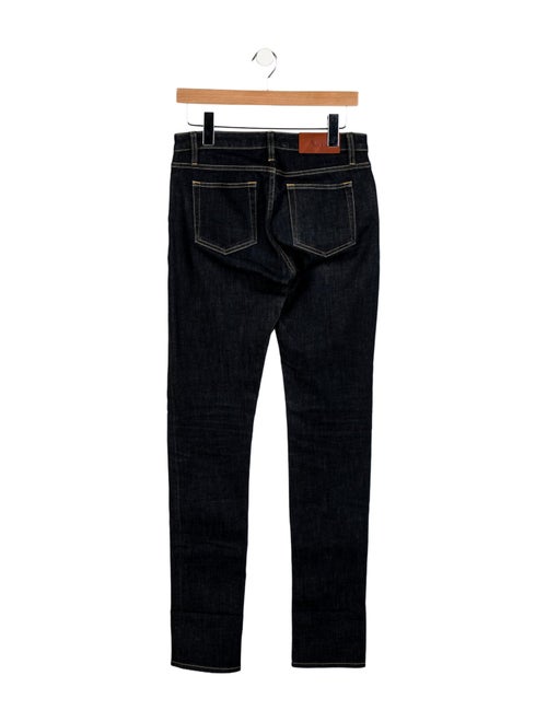 Acne Studios Mid-Rise Straight Leg Jeans