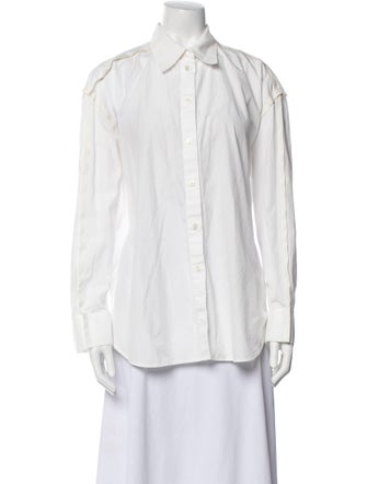 Acne Studios Long Sleeve Button-Up Top