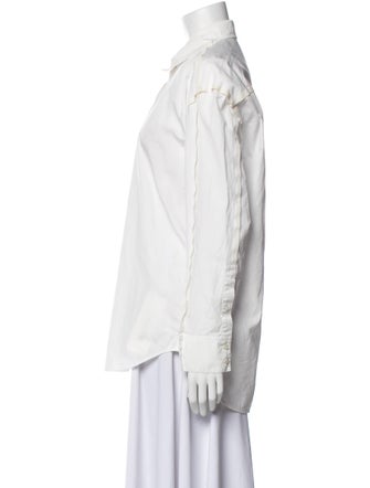 Acne Studios Long Sleeve Button-Up Top