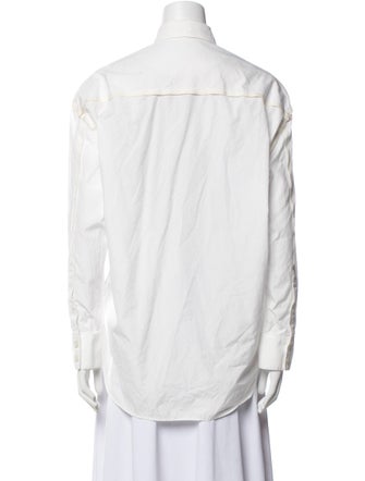 Acne Studios Long Sleeve Button-Up Top