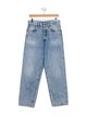 Acne Studios High-Rise Straight Leg Jeans