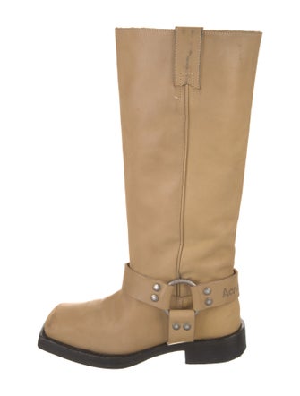 Acne Studios Leather Riding Boots