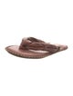 Acne Studios Leather Flip Flops