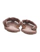 Acne Studios Leather Flip Flops