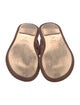 Acne Studios Leather Flip Flops
