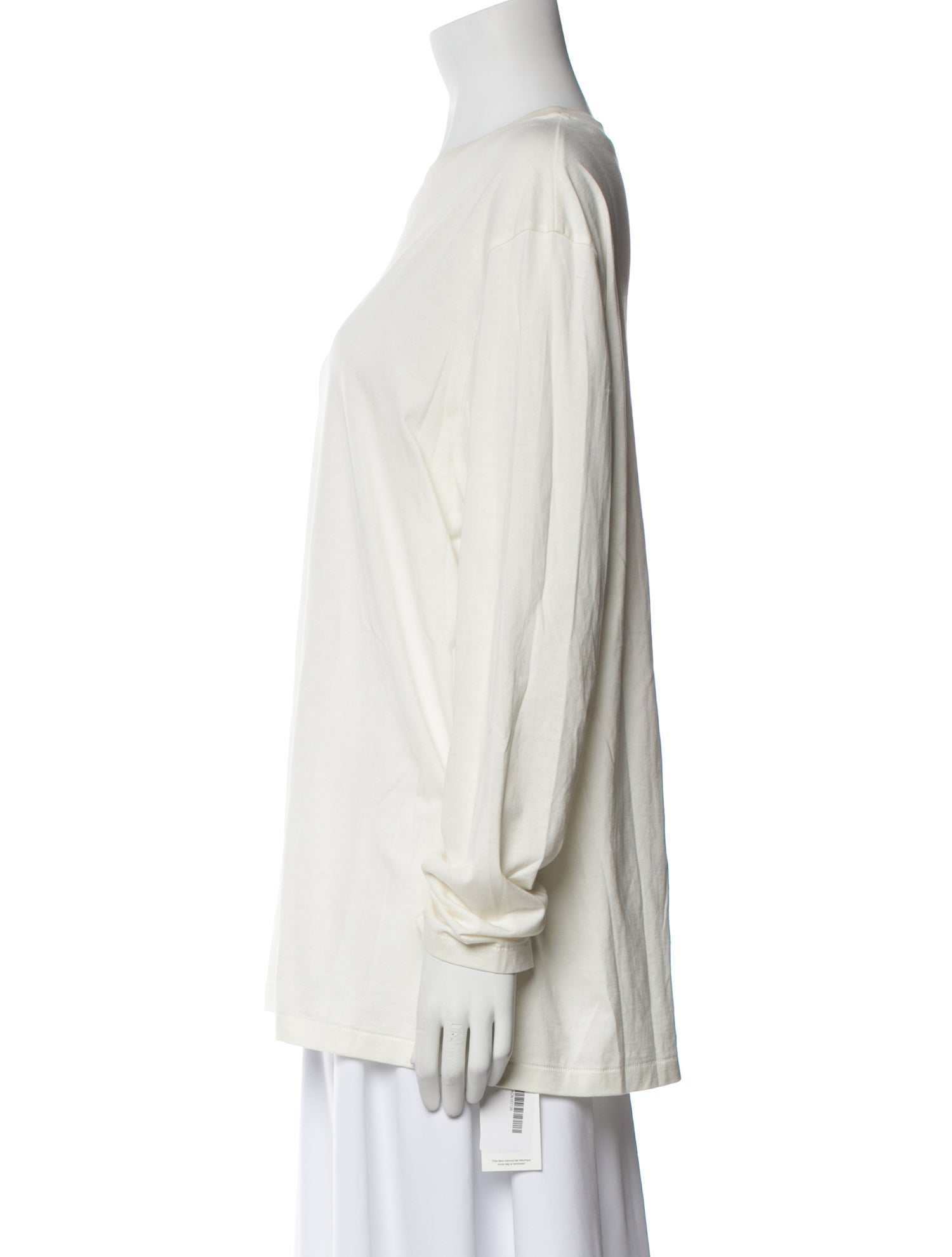 Acne Studios Bateau Neckline Long Sleeve T-Shirt