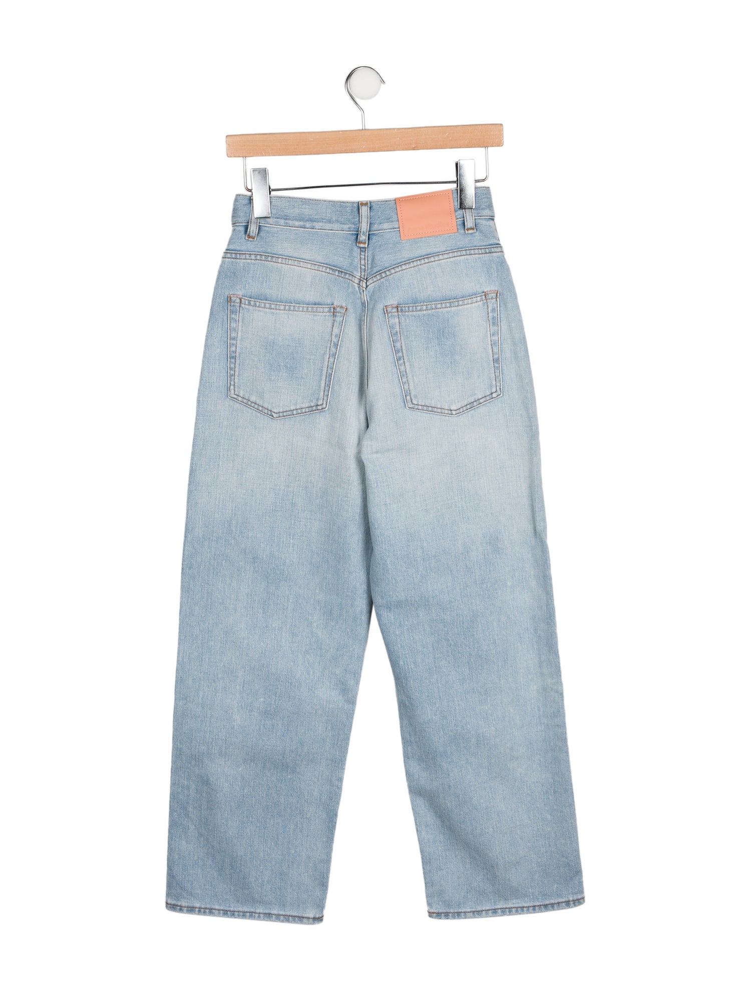 Acne Studios High-Rise Wide Leg Jeans