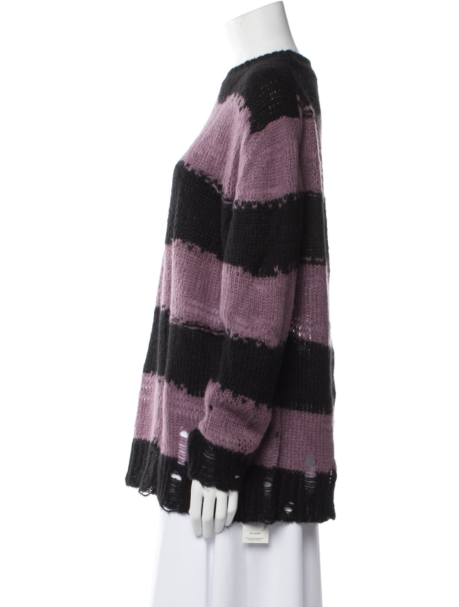 Acne Studios Striped Crew Neck Sweater