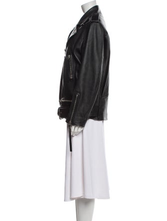 Acne Studios Leather Biker Jacket
