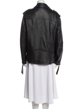 Acne Studios Leather Biker Jacket