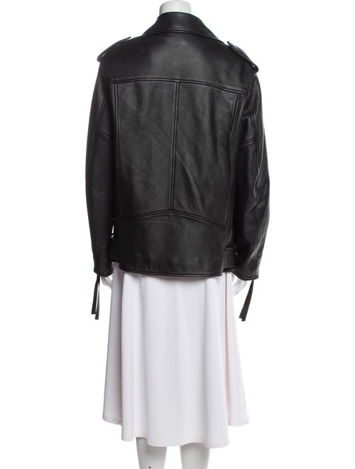 Acne Studios Leather Biker Jacket